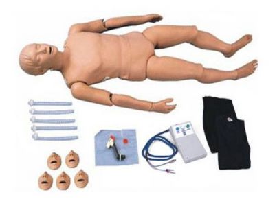 Simulaids Göstergeli Travma ve Temel Yaşam CPR Eğitim Mankeni